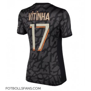 Paris Saint-Germain Vitinha Ferreira #17 Replika Tredje Tröja Damer 2023-24 Kortärmad